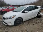 2017 Kia Forte Lx White vin: 3KPFL4A77HE051339