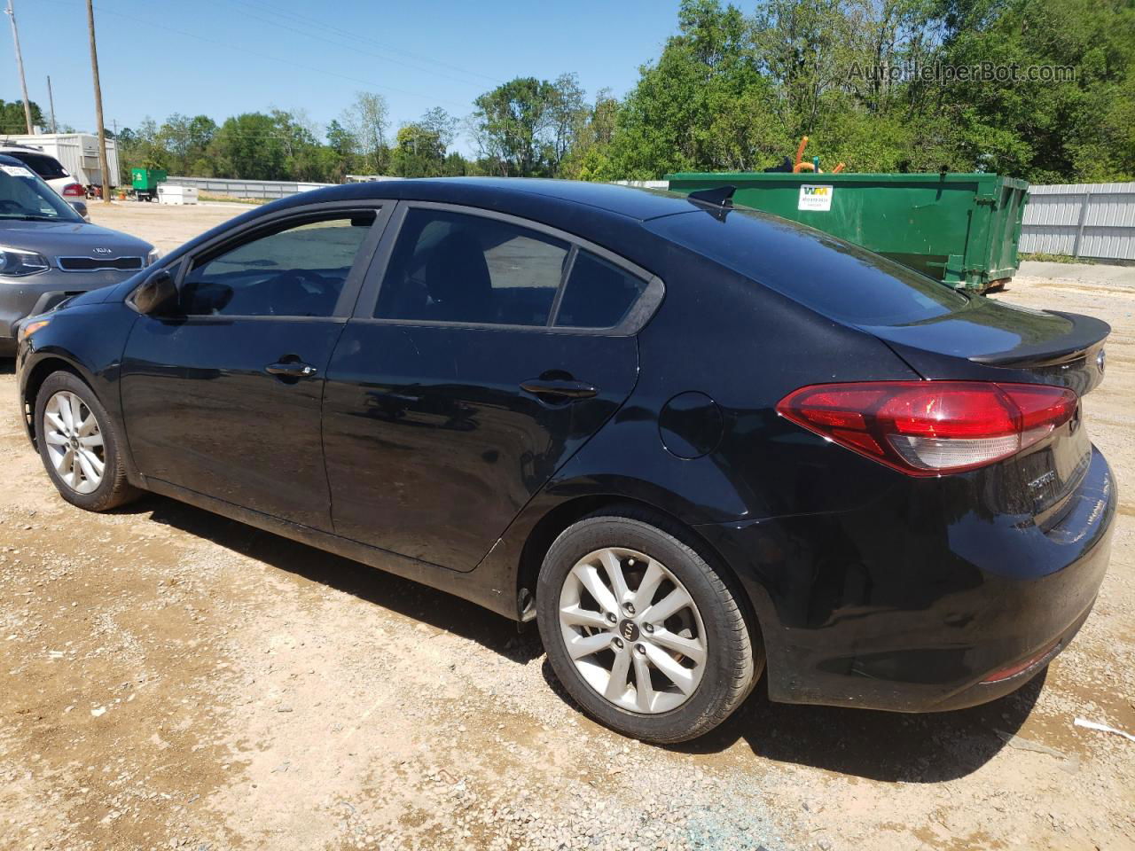 2017 Kia Forte Lx Black vin: 3KPFL4A77HE101883