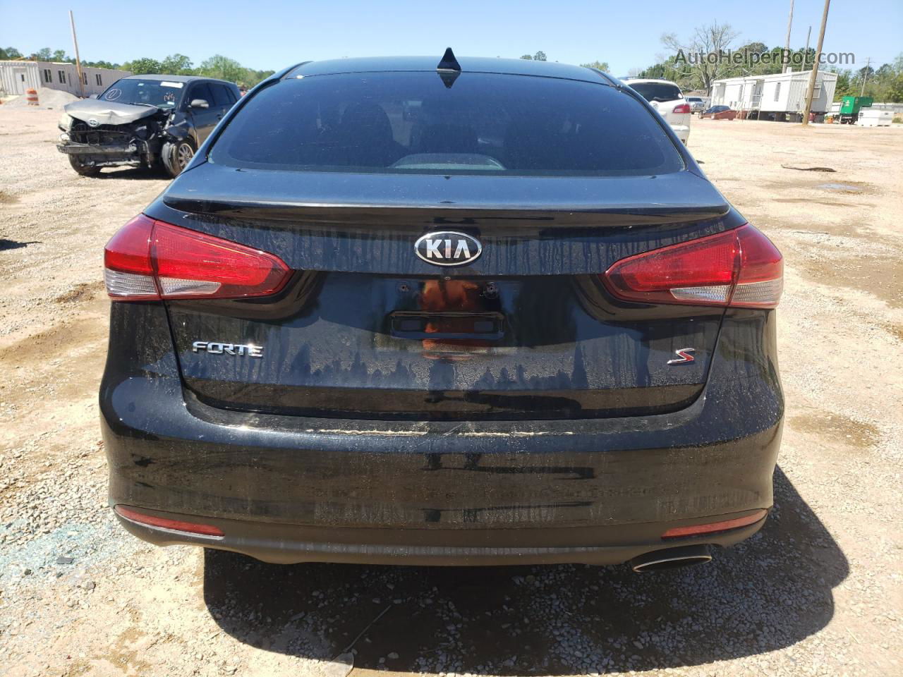 2017 Kia Forte Lx Black vin: 3KPFL4A77HE101883