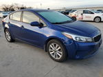 2017 Kia Forte Lx Blue vin: 3KPFL4A77HE151151