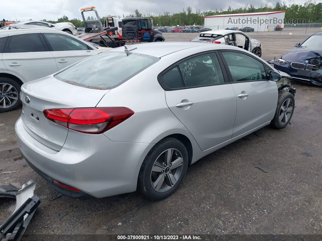 2018 Kia Forte Lx Silver vin: 3KPFL4A77JE171454