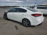 2018 Kia Forte Lx White vin: 3KPFL4A77JE187623