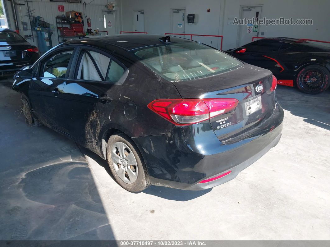 2018 Kia Forte Lx Black vin: 3KPFL4A77JE203321