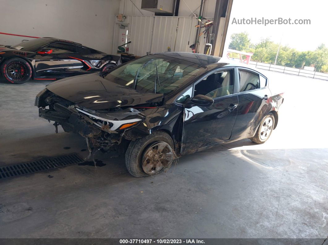 2018 Kia Forte Lx Black vin: 3KPFL4A77JE203321