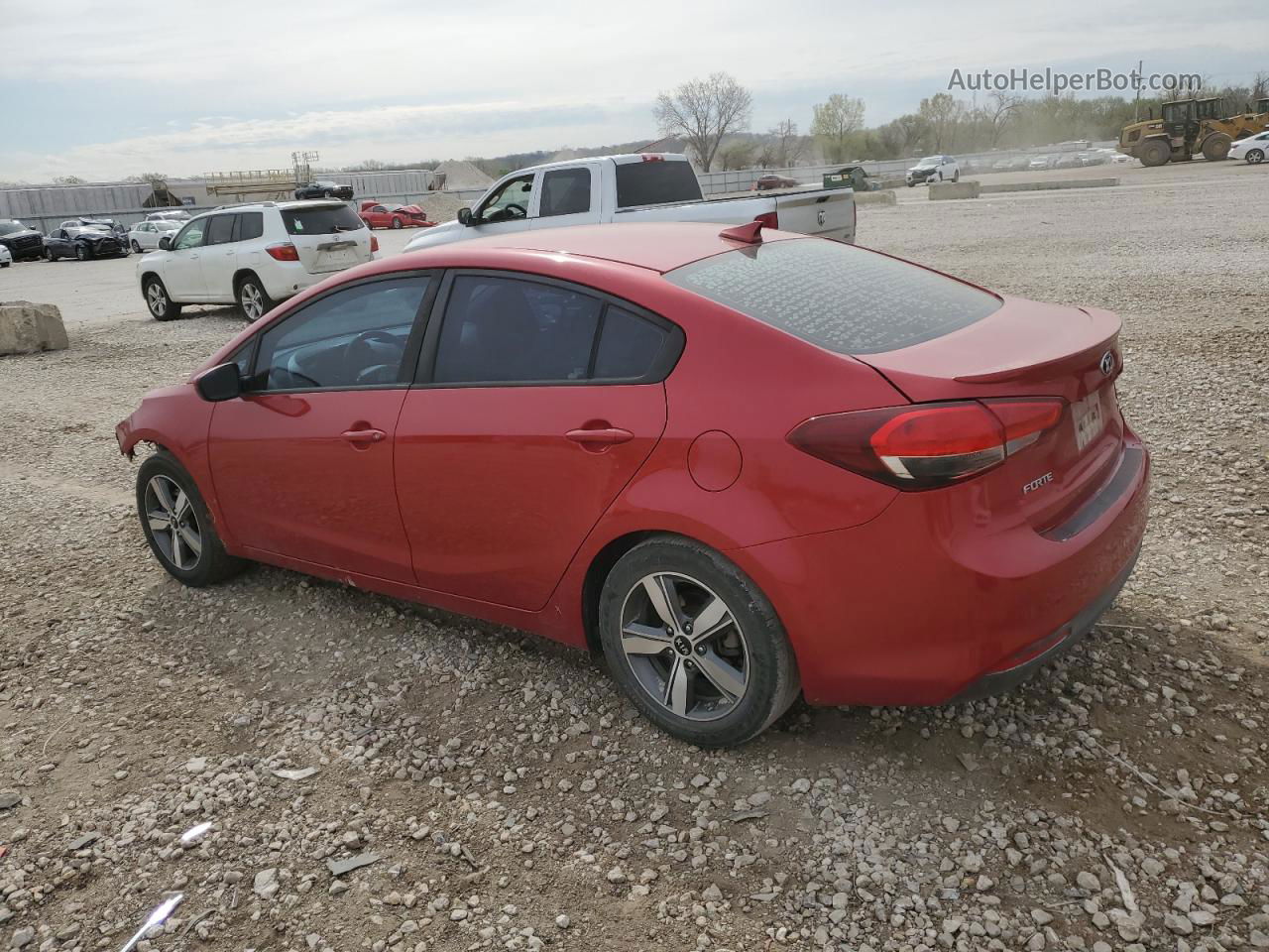 2018 Kia Forte Lx Красный vin: 3KPFL4A77JE210706