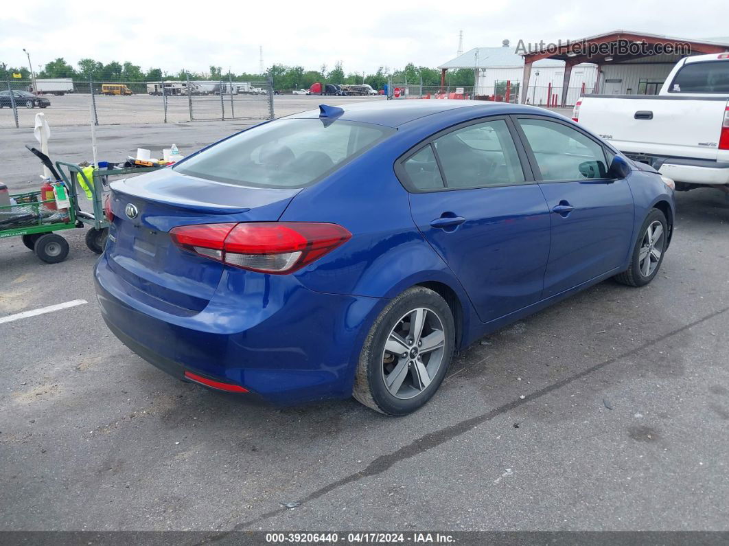 2018 Kia Forte Lx Синий vin: 3KPFL4A77JE210916