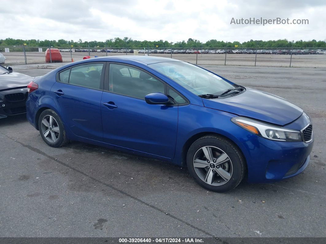 2018 Kia Forte Lx Синий vin: 3KPFL4A77JE210916