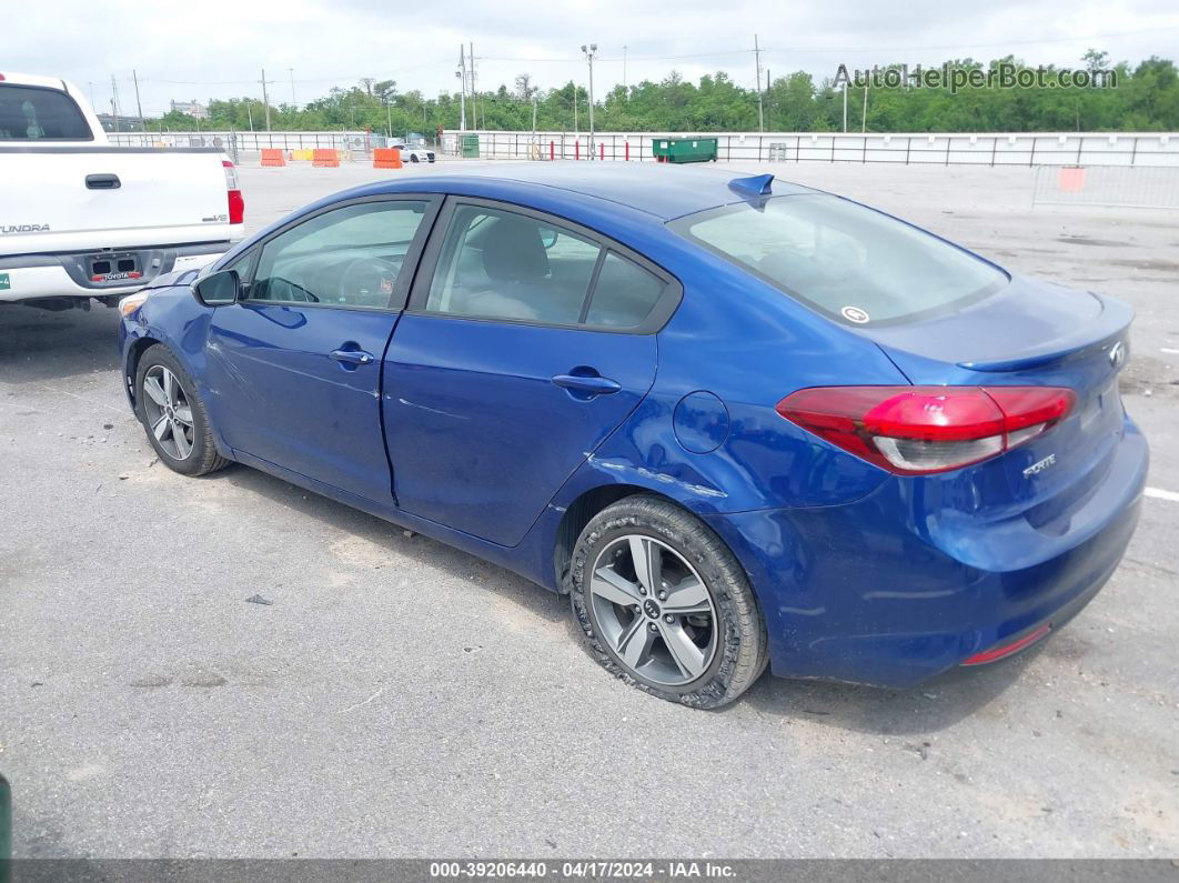 2018 Kia Forte Lx Синий vin: 3KPFL4A77JE210916