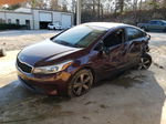 2018 Kia Forte Lx Burgundy vin: 3KPFL4A77JE226534