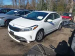 2018 Kia Forte Lx White vin: 3KPFL4A77JE275670