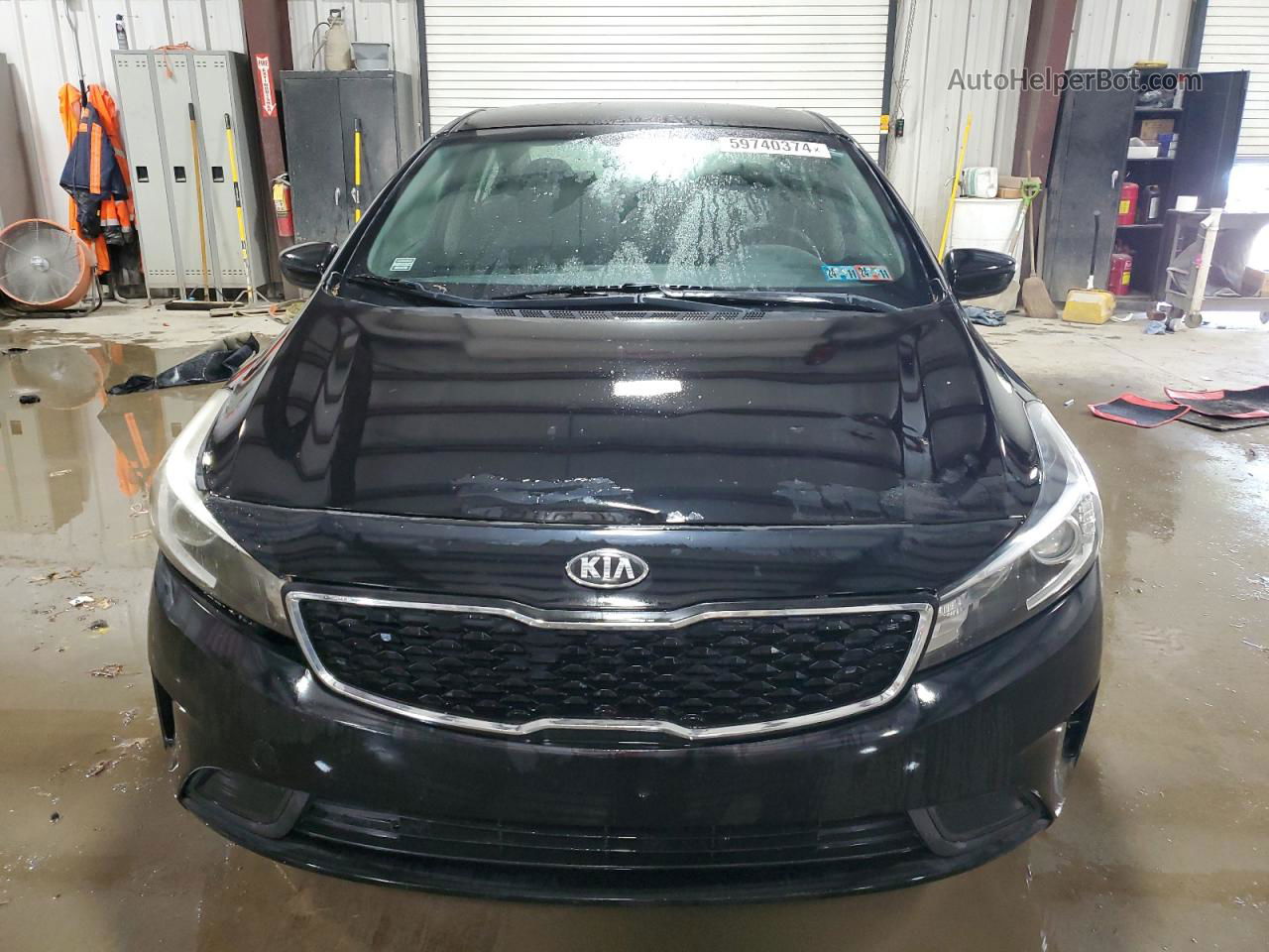 2017 Kia Forte Lx Black vin: 3KPFL4A78HE011366