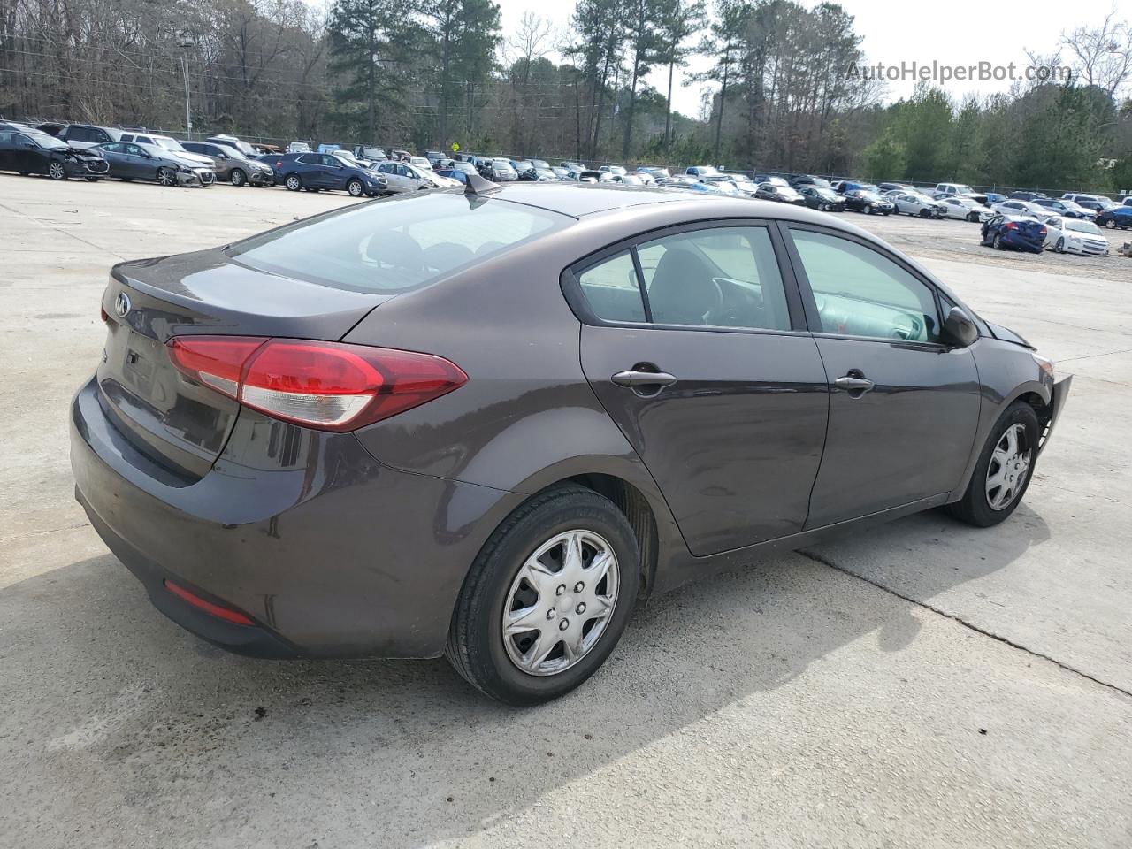 2017 Kia Forte Lx Black vin: 3KPFL4A78HE044805