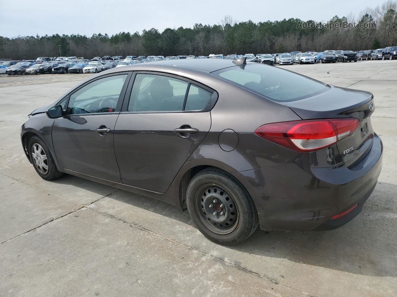 2017 Kia Forte Lx Black vin: 3KPFL4A78HE044805