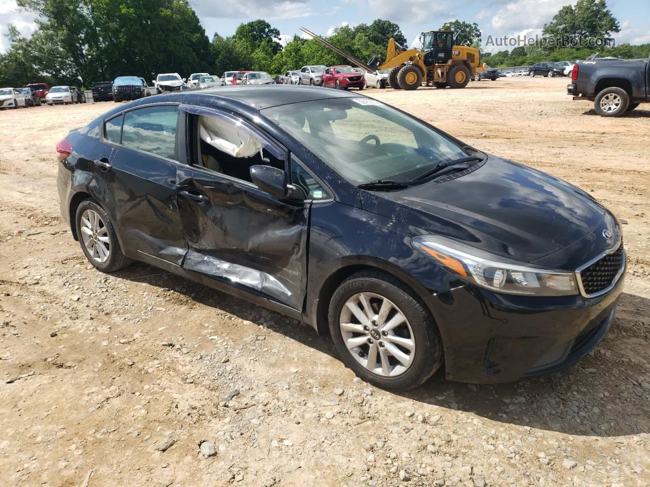 2017 Kia Forte Lx Black vin: 3KPFL4A78HE110236