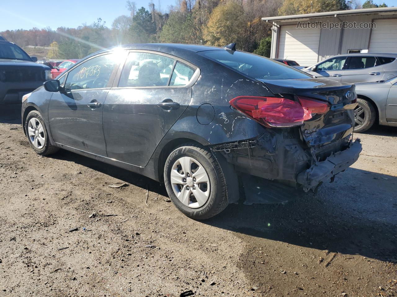 2017 Kia Forte Lx Black vin: 3KPFL4A78HE127991