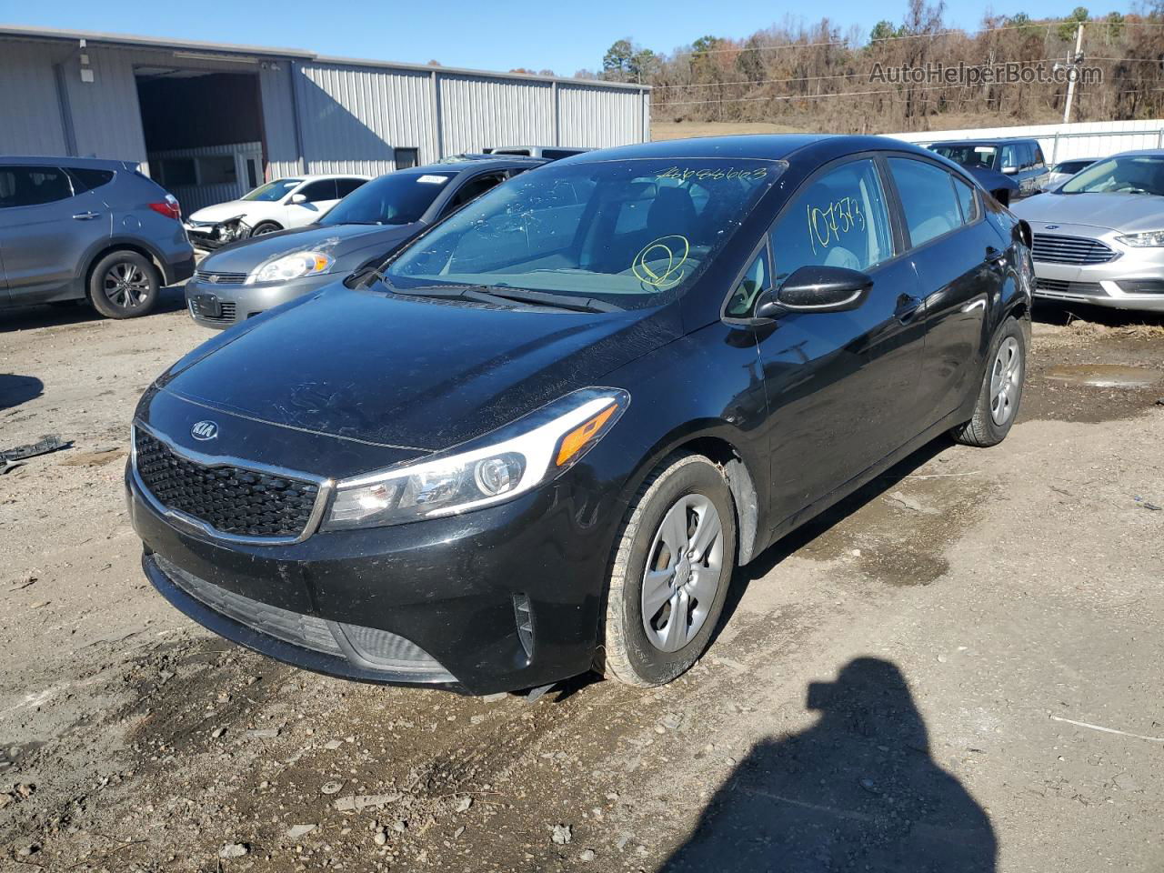 2017 Kia Forte Lx Black vin: 3KPFL4A78HE127991