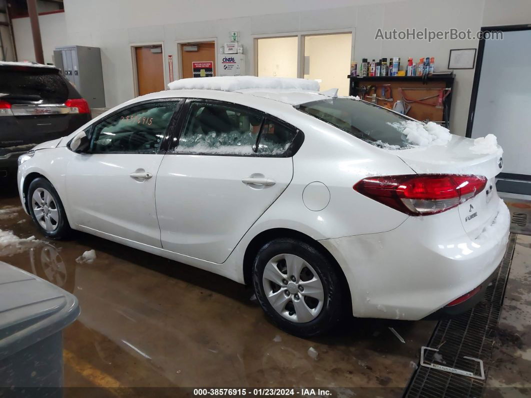 2017 Kia Forte Lx Белый vin: 3KPFL4A78HE138795