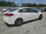 2018 Kia Forte Lx White vin: 3KPFL4A78JE211007