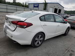 2018 Kia Forte Lx White vin: 3KPFL4A78JE217065