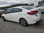 2018 Kia Forte Lx White vin: 3KPFL4A78JE217065