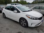 2018 Kia Forte Lx White vin: 3KPFL4A78JE217065