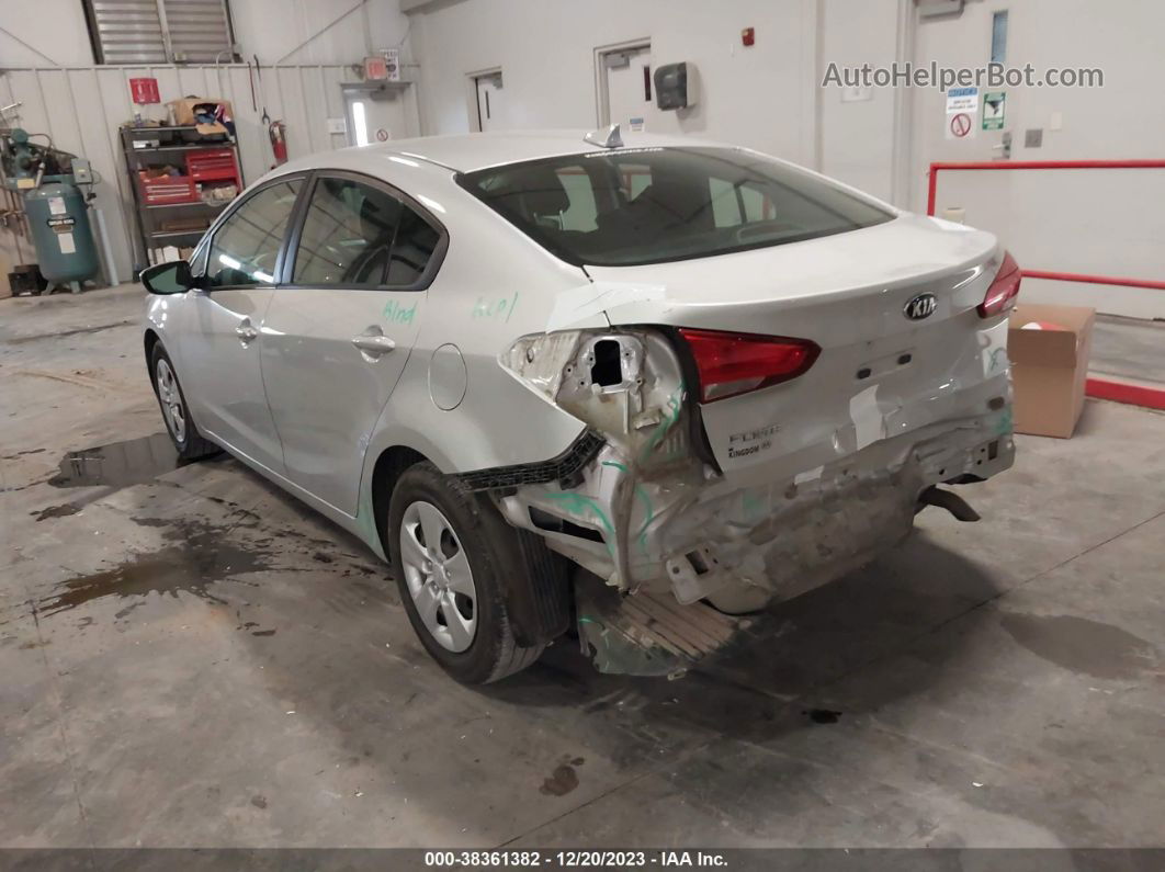 2018 Kia Forte Lx Silver vin: 3KPFL4A78JE218488