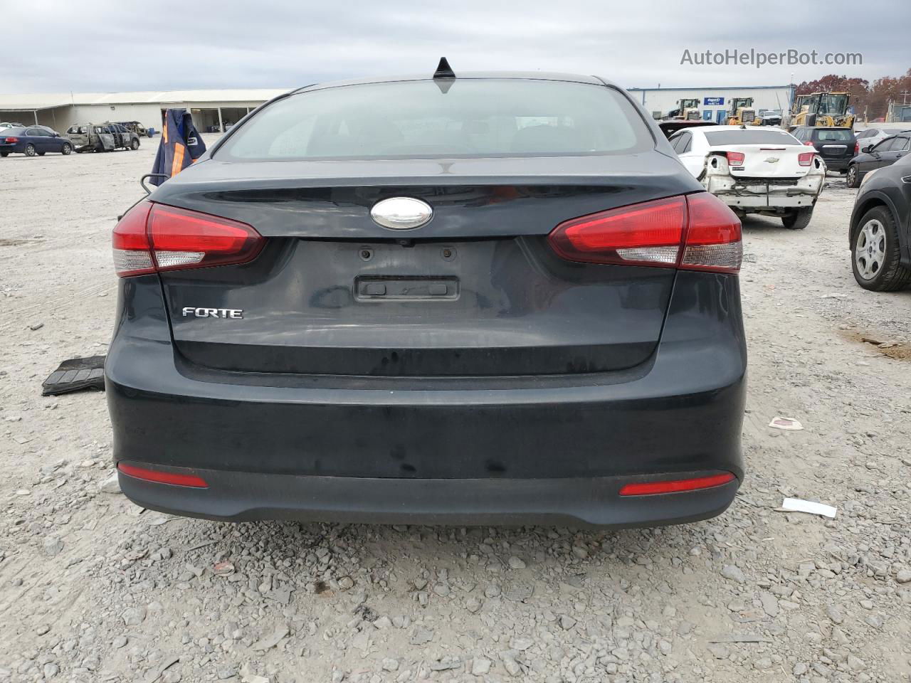 2018 Kia Forte Lx Black vin: 3KPFL4A78JE265715