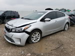 2017 Kia Forte Lx Silver vin: 3KPFL4A79HE016964