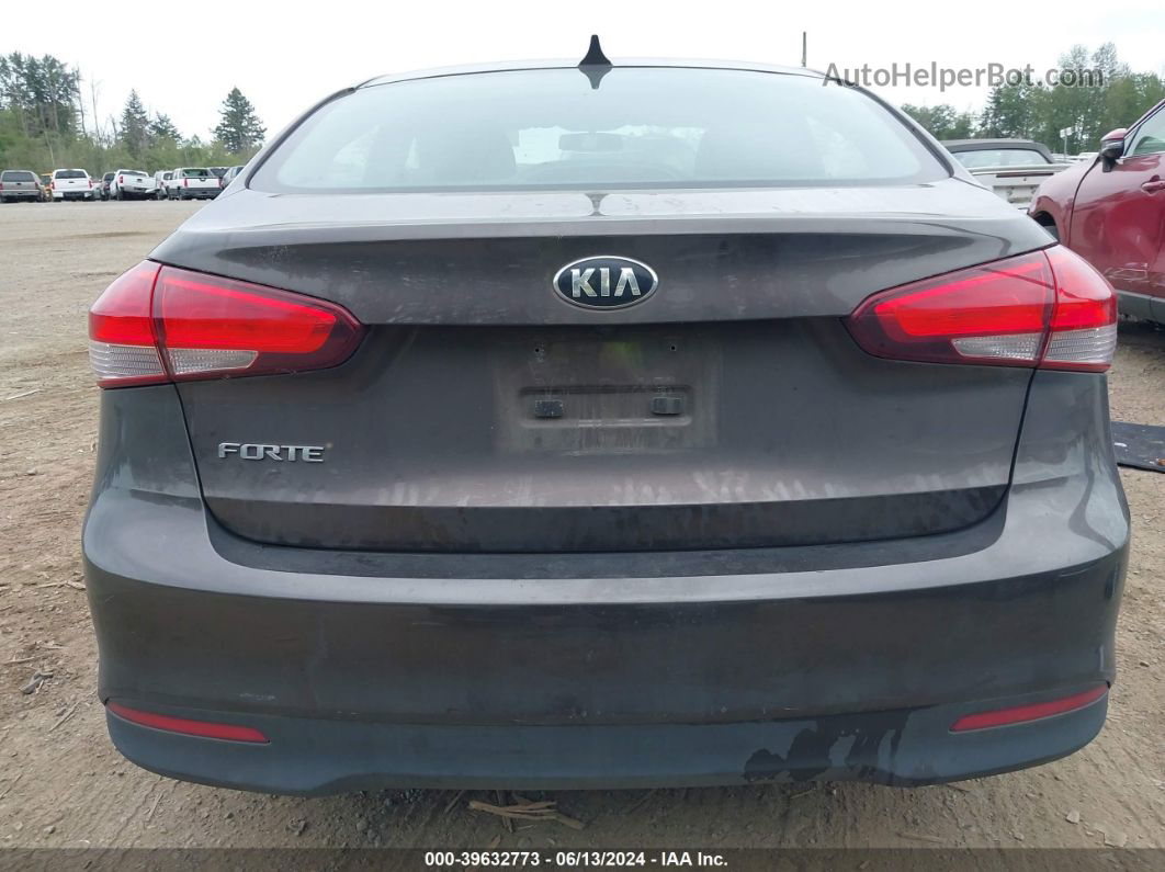 2017 Kia Forte Lx Gray vin: 3KPFL4A79HE020903