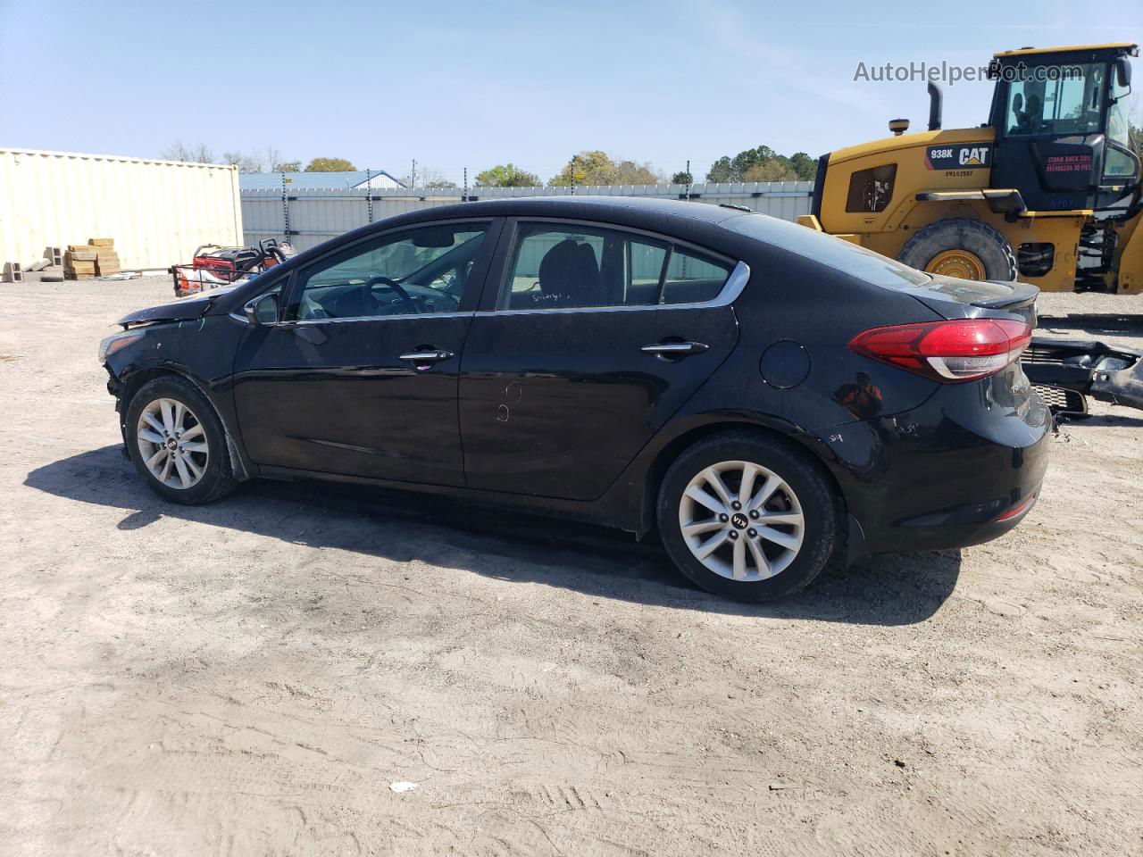 2017 Kia Forte Lx Черный vin: 3KPFL4A79HE042903