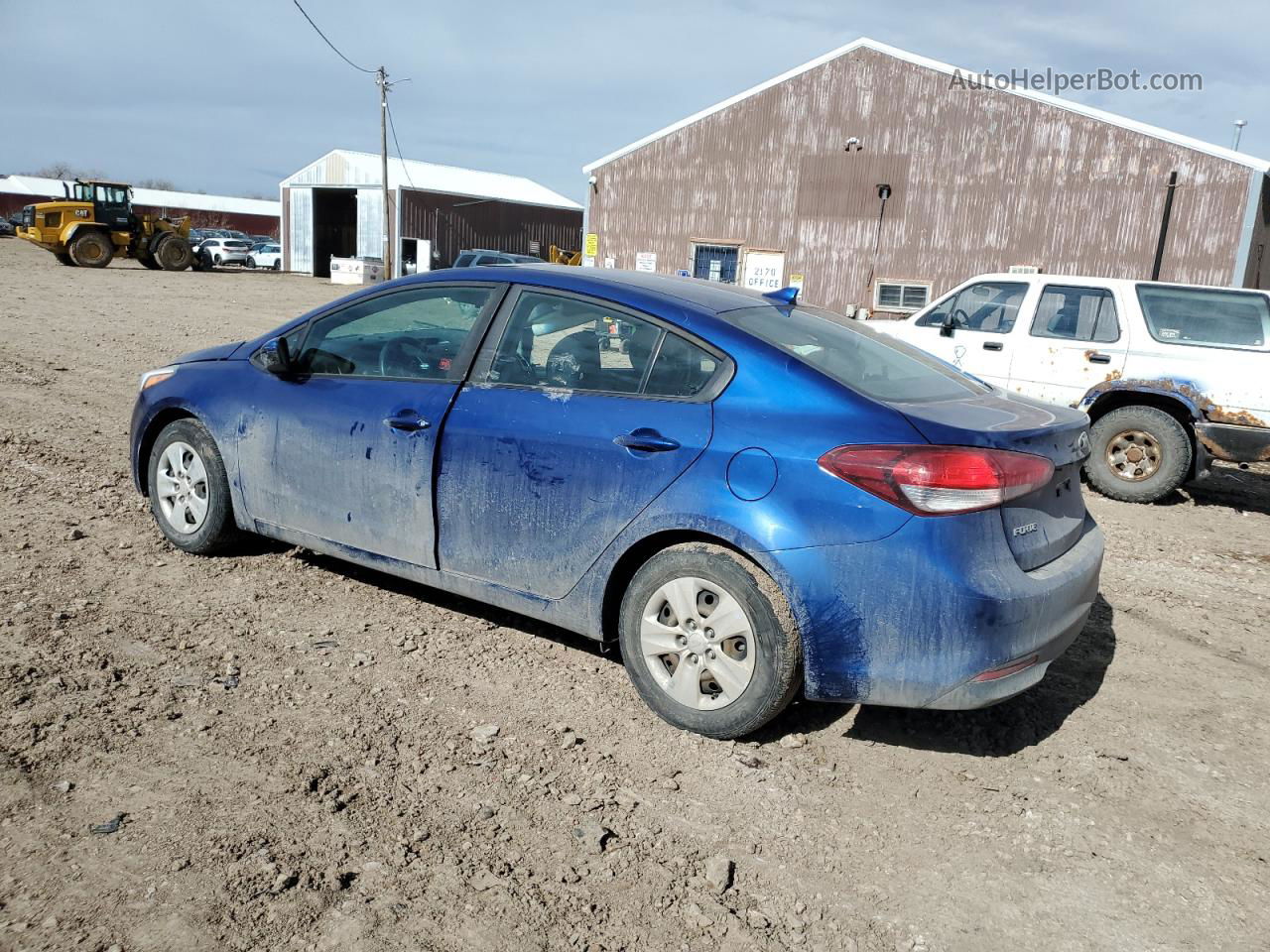 2017 Kia Forte Lx Blue vin: 3KPFL4A79HE047051