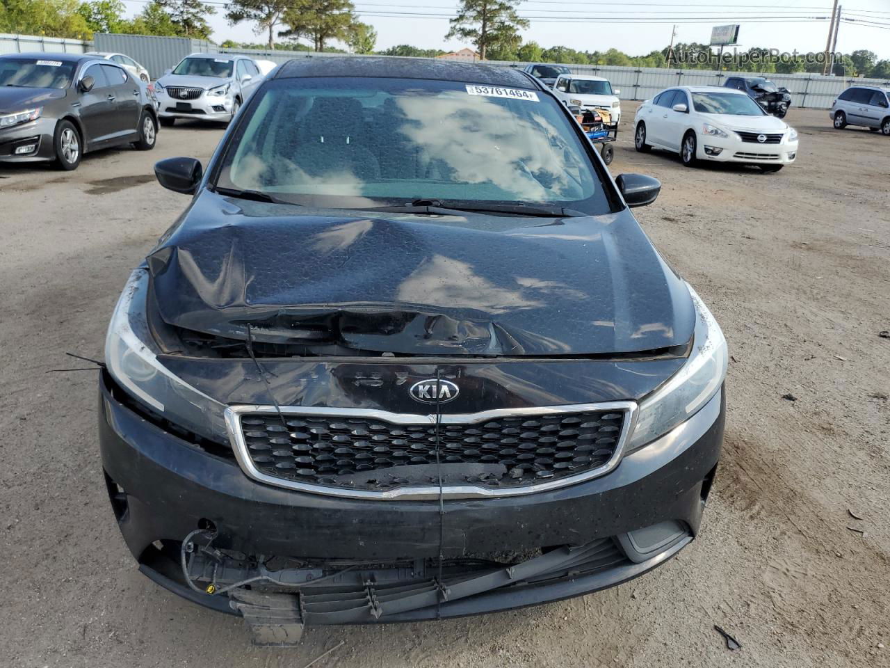 2017 Kia Forte Lx Black vin: 3KPFL4A79HE072287