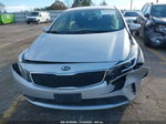 2017 Kia Forte Lx Silver vin: 3KPFL4A79HE130950