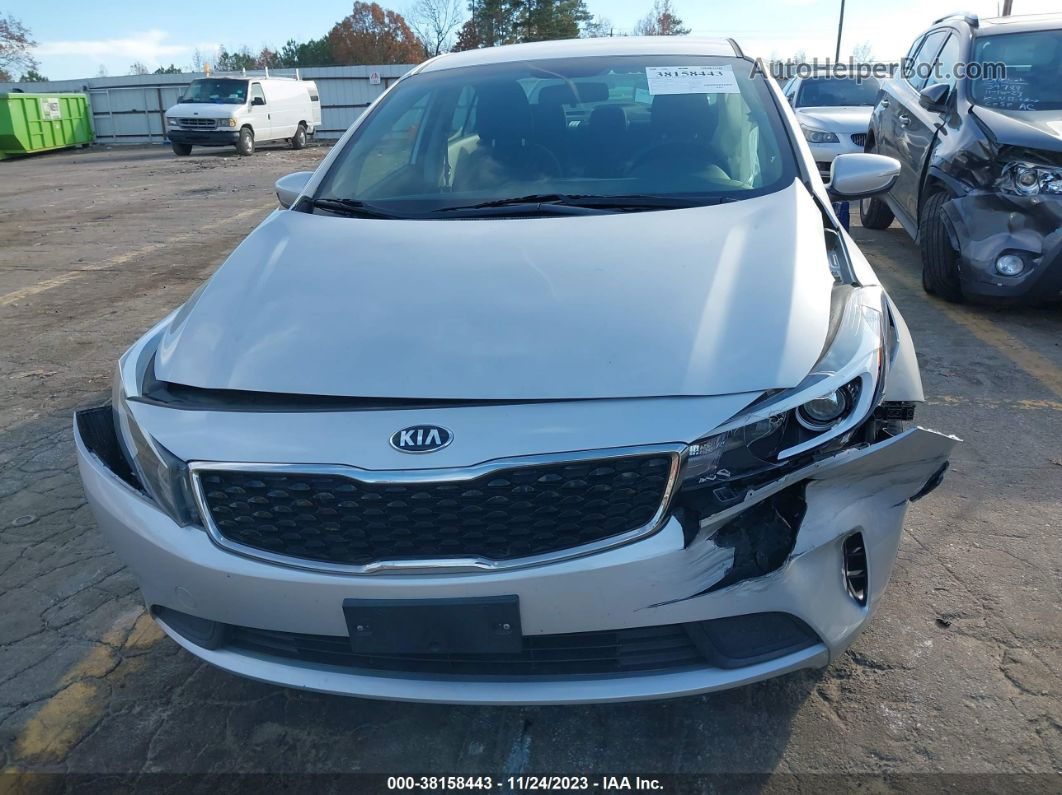 2017 Kia Forte Lx Silver vin: 3KPFL4A79HE130950