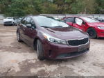 2017 Kia Forte Lx Бордовый vin: 3KPFL4A79HE141401