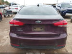 2017 Kia Forte Lx Бордовый vin: 3KPFL4A79HE141401