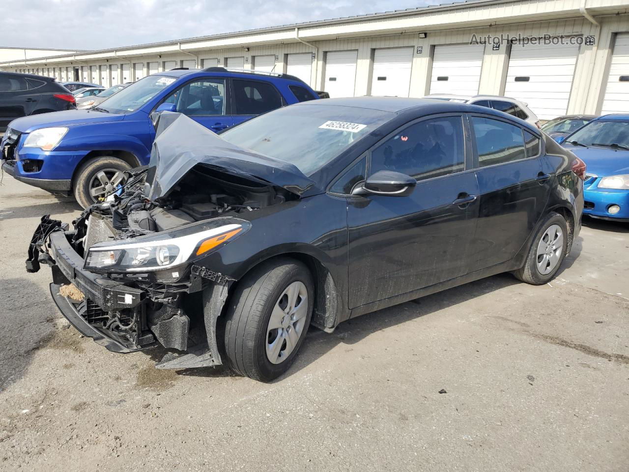 2017 Kia Forte Lx Black vin: 3KPFL4A79HE153810