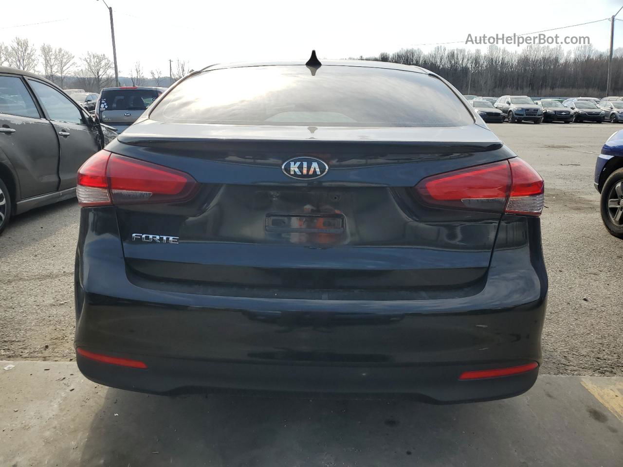 2017 Kia Forte Lx Black vin: 3KPFL4A79HE153810