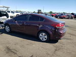 2018 Kia Forte Lx Maroon vin: 3KPFL4A79JE206494