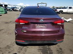 2018 Kia Forte Lx Темно-бордовый vin: 3KPFL4A79JE206494