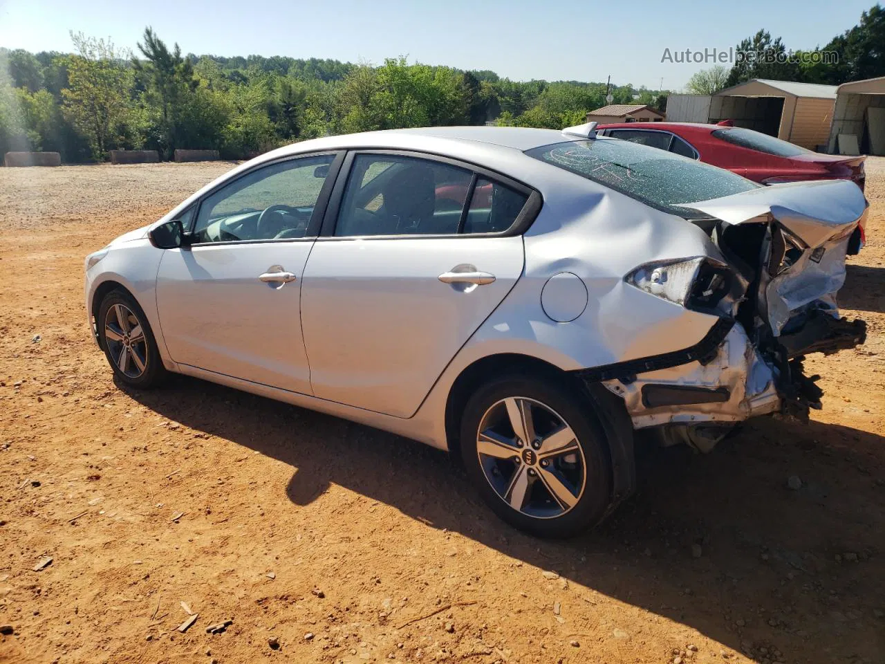 2018 Kia Forte Lx Серебряный vin: 3KPFL4A79JE207886