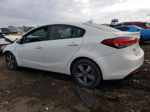 2018 Kia Forte Lx White vin: 3KPFL4A79JE236739