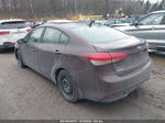 2018 Kia Forte Lx Maroon vin: 3KPFL4A79JE248261