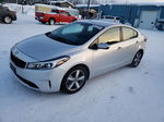 2018 Kia Forte Lx Серебряный vin: 3KPFL4A79JE255758