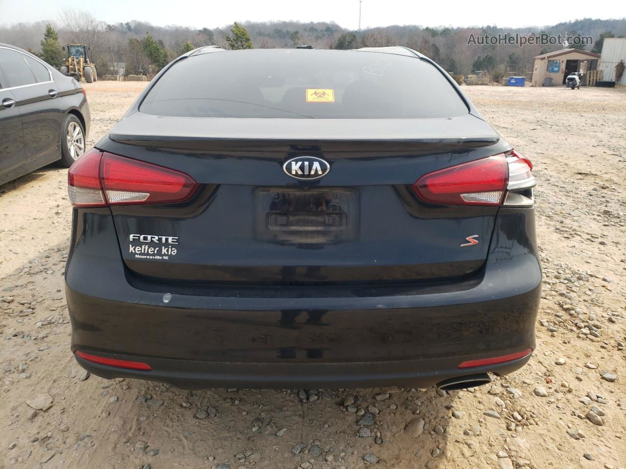 2018 Kia Forte Lx Black vin: 3KPFL4A79JE278506