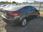 2017 Kia Forte Lx Brown vin: 3KPFL4A7XHE144999