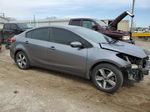 2018 Kia Forte Lx Gray vin: 3KPFL4A7XJE224924