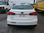 2018 Kia Forte Lx White vin: 3KPFL4A7XJE253291