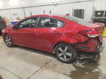 2018 Kia Forte Lx Red vin: 3KPFL4A7XJE255574