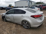 2018 Kia Forte Lx Silver vin: 3KPFL4A7XJE260676